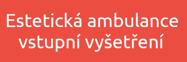 Objednat na vstupní vyšetření v estetické ambulanci